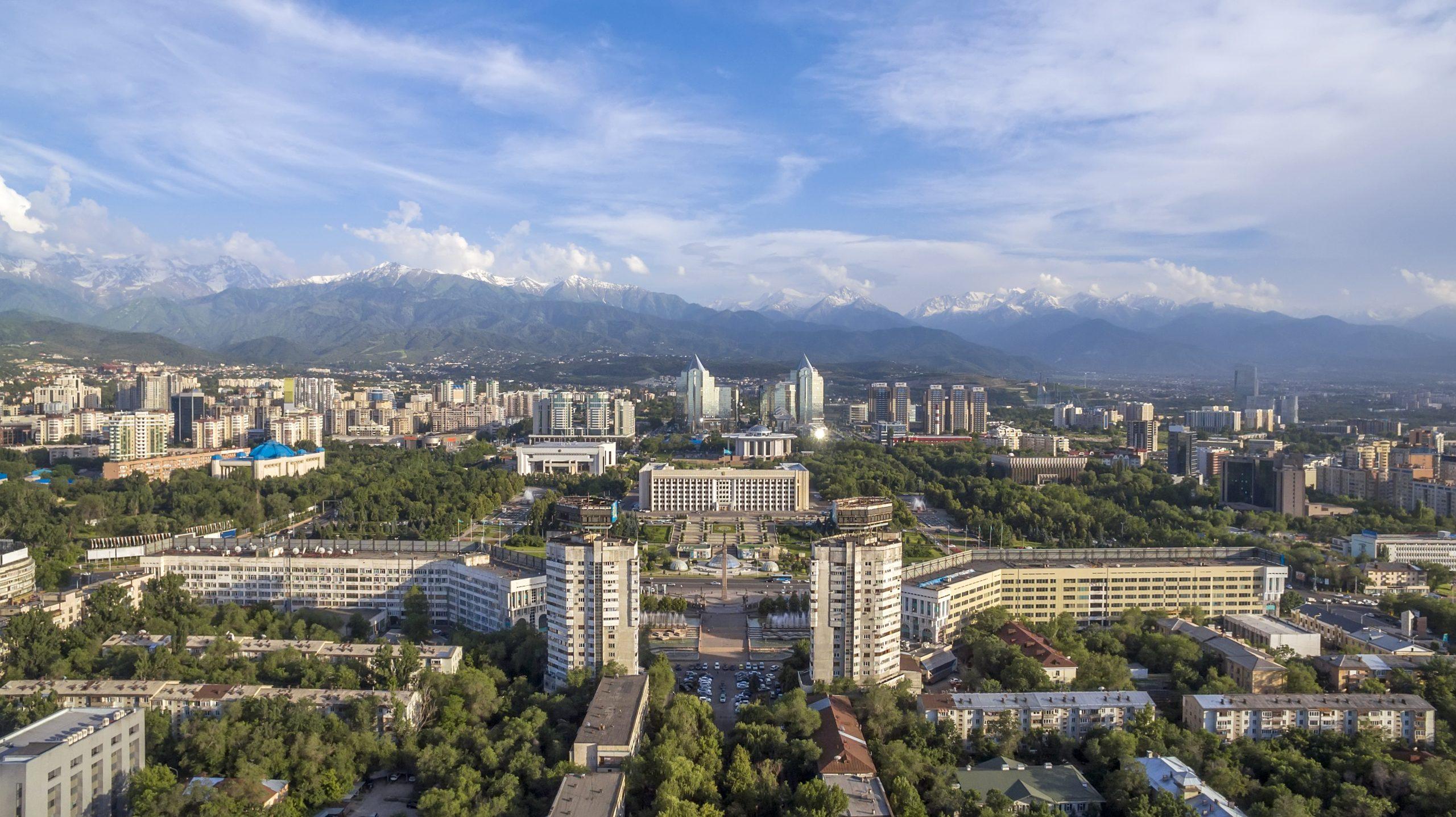 Arrival in Almaty