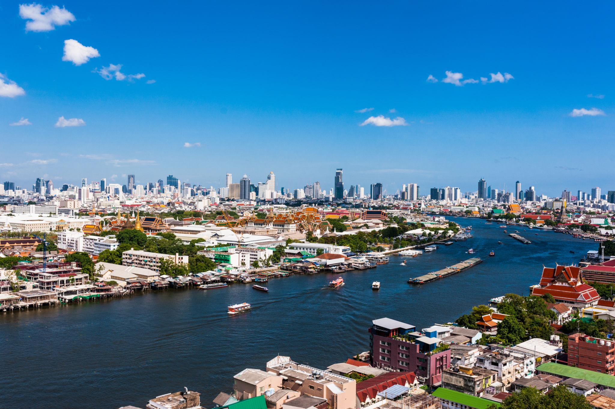 Arrival in Bangkok